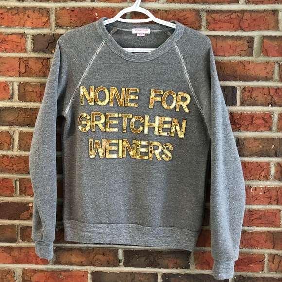 Bow & Drape Tops - Bow & Drape Mean Girls Sweatshirt Size Small